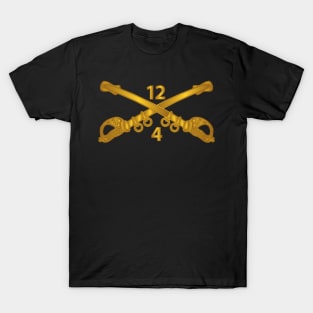 4th Squadron - 12th Cavalry Branch wo Txt T-Shirt